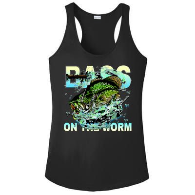 Bass Fishing On The Storm Ladies PosiCharge Competitor Racerback Tank