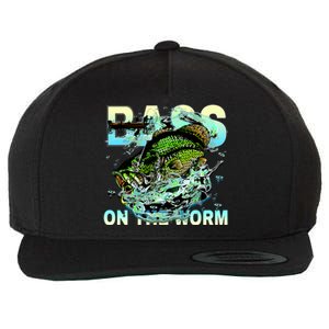 Bass Fishing On The Storm Wool Snapback Cap