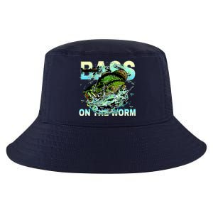 Bass Fishing On The Storm Cool Comfort Performance Bucket Hat