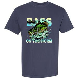 Bass Fishing On The Storm Garment-Dyed Heavyweight T-Shirt