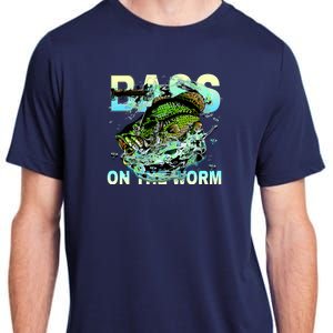 Bass Fishing On The Storm Adult ChromaSoft Performance T-Shirt