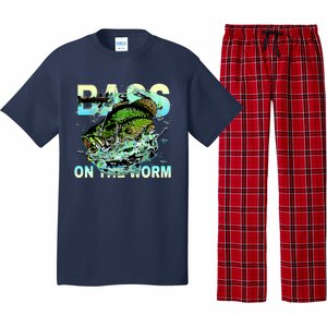 Bass Fishing On The Storm Pajama Set