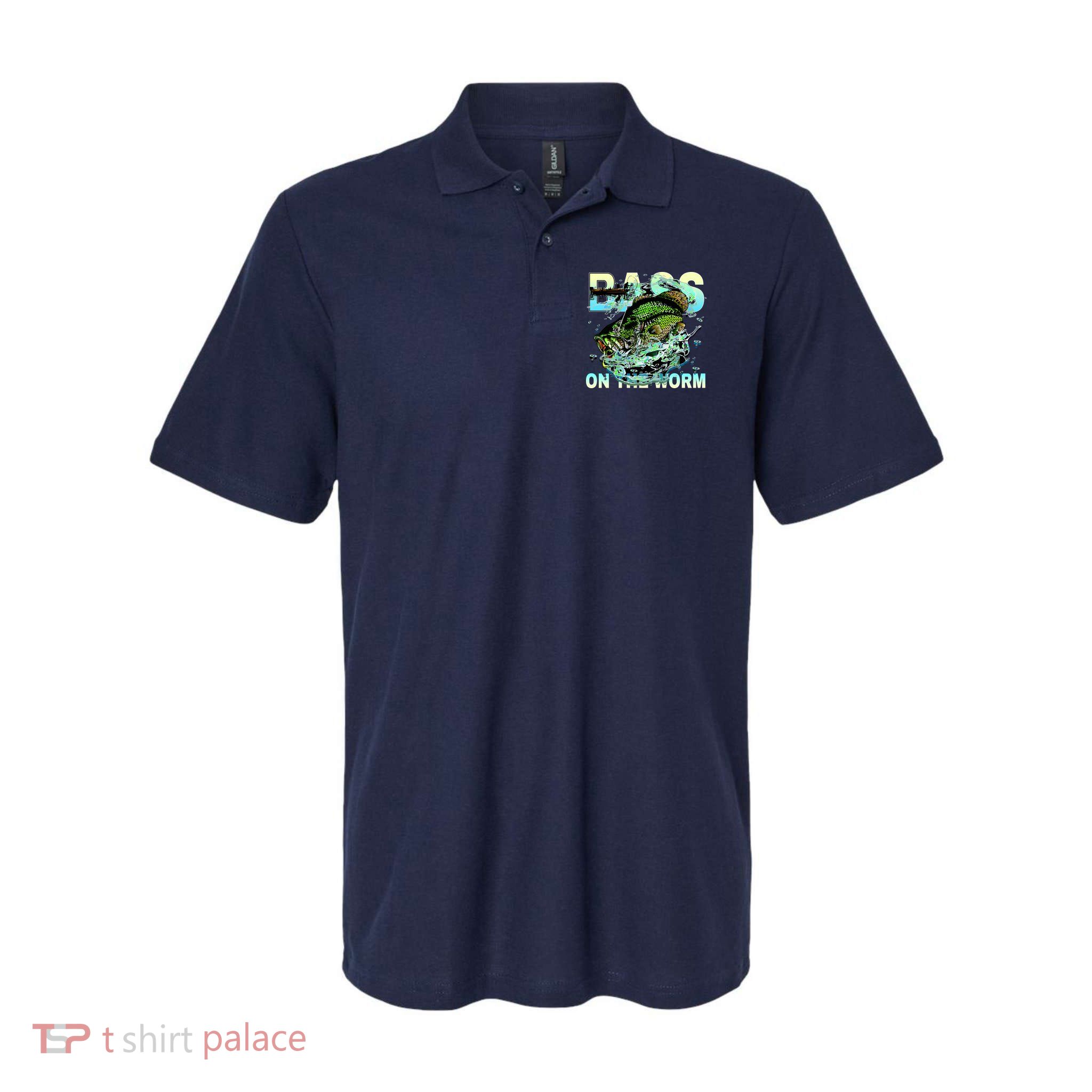 Bass Fishing On The Storm Polo