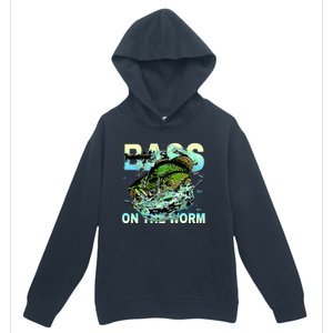 Bass Fishing On The Storm Urban Pullover Hoodie