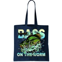 Bass Fishing On The Storm Tote Bag