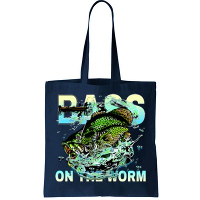 Bass Fishing On The Storm Tote Bag