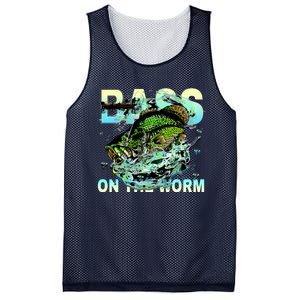 Bass Fishing On The Storm Mesh Reversible Basketball Jersey Tank