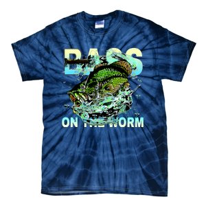 Bass Fishing On The Storm Tie-Dye T-Shirt