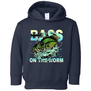 Bass Fishing On The Storm Toddler Hoodie