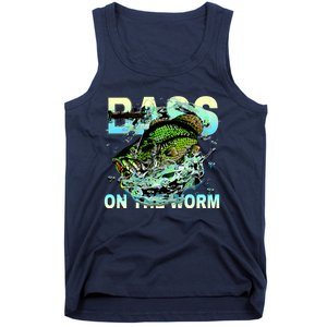 Bass Fishing On The Storm Tank Top