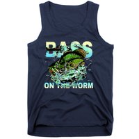 Bass Fishing On The Storm Tank Top