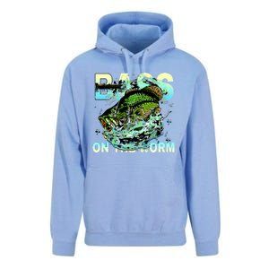 Bass Fishing On The Storm Unisex Surf Hoodie