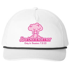 Barbenheimer Funny Only Theaters 7 21 23 Snapback Five-Panel Rope Hat