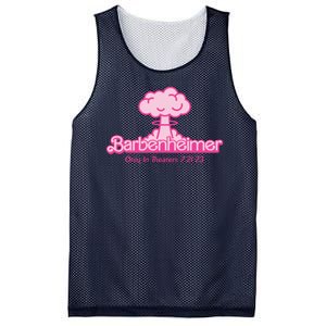 Barbenheimer Funny Only Theaters 7 21 23 Mesh Reversible Basketball Jersey Tank