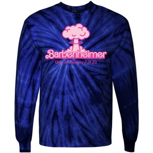 Barbenheimer Funny Only Theaters 7 21 23 Tie-Dye Long Sleeve Shirt