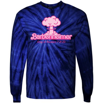 Barbenheimer Funny Only Theaters 7 21 23 Tie-Dye Long Sleeve Shirt