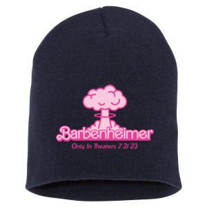 Barbenheimer Funny Only Theaters 7 21 23 Short Acrylic Beanie