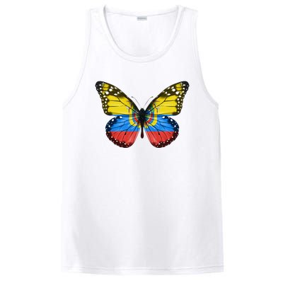 Butterfly Flag Of Ecuador PosiCharge Competitor Tank