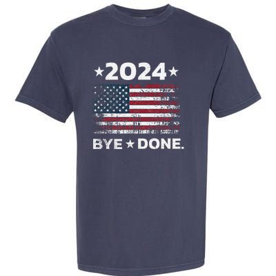 Byedone. Funny Political Election Trump 2024 Garment-Dyed Heavyweight T-Shirt