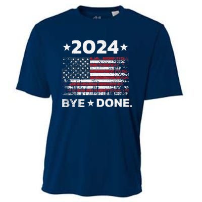 Byedone. Funny Political Election Trump 2024 Cooling Performance Crew T-Shirt