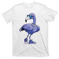 Blue Flamingo Pearls Comma La Kamala Harris 2024 T-Shirt