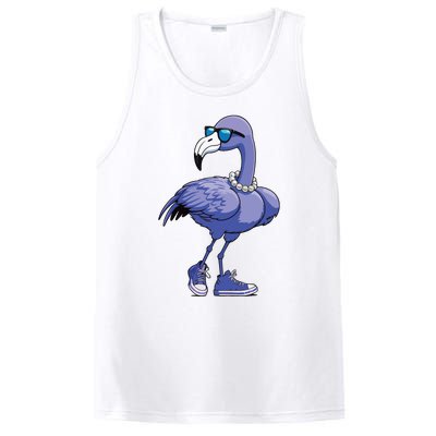 Blue Flamingo Pearls Comma La Kamala Harris 2024 PosiCharge Competitor Tank