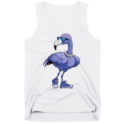 Blue Flamingo Pearls Comma La Kamala Harris 2024 Tank Top