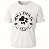 Beagle Freedom Project Rescue Dogs Free The Beagles Cooling Performance Crew T-Shirt