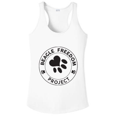 Beagle Freedom Project Rescue Dogs Free The Beagles Ladies PosiCharge Competitor Racerback Tank