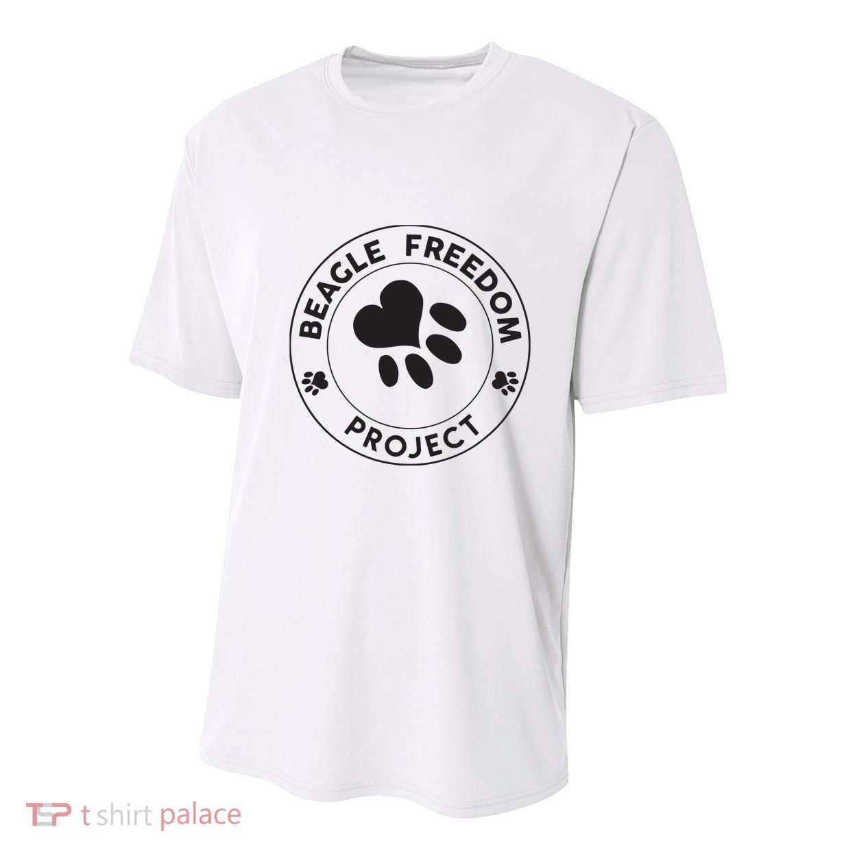 Beagle Freedom Project Rescue Dogs Free The Beagles Youth Performance Sprint T-Shirt