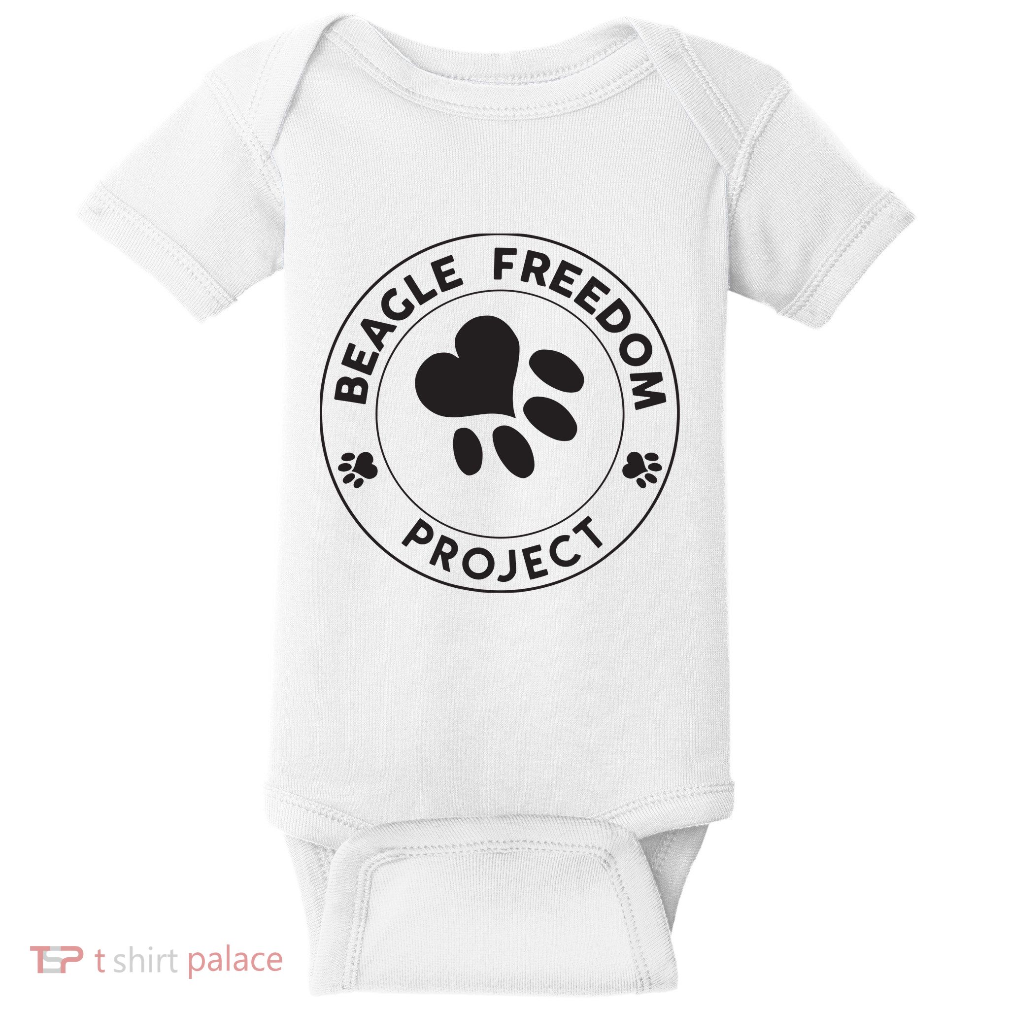 Beagle Freedom Project Rescue Dogs Free The Beagles Baby Bodysuit