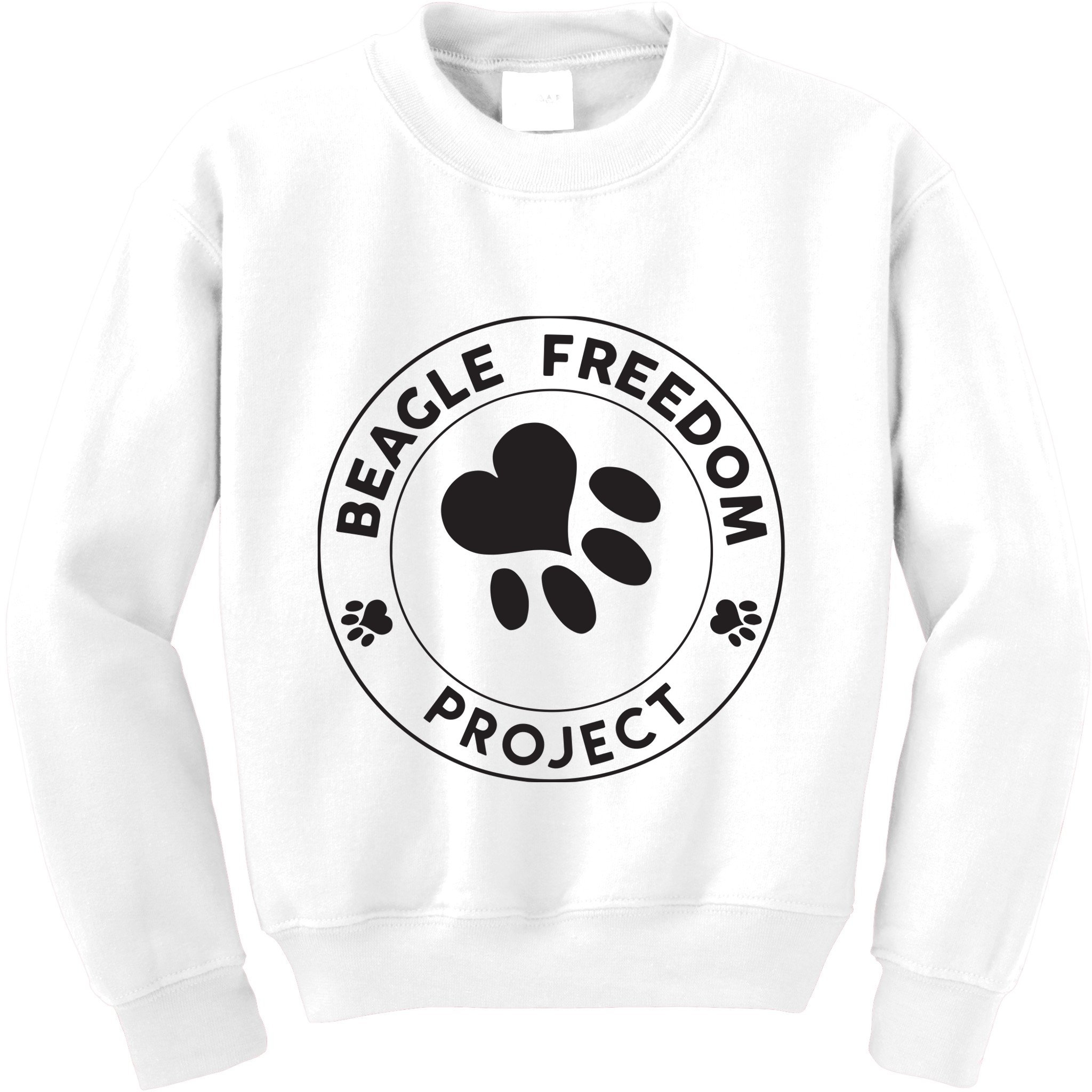 Beagle Freedom Project Rescue Dogs Free The Beagles Kids Sweatshirt