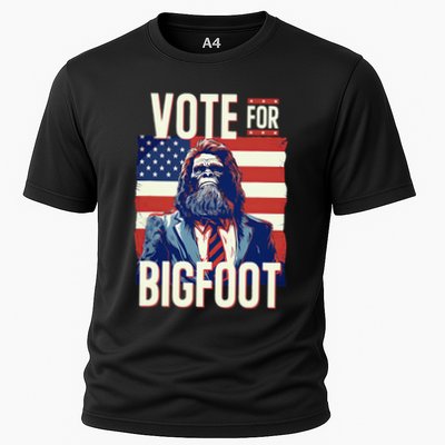 Bigfoot For President Election Vote Sasquatch Usa Performance Shirt
