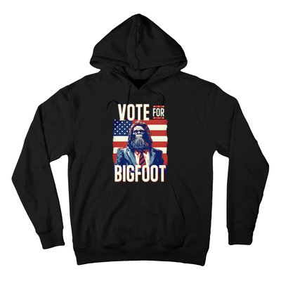 Bigfoot For President Election Vote Sasquatch Usa Hoodie