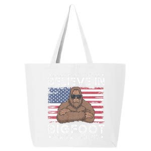 Bigfoot For President Election 2024 Funny Vote Sasquatch Usa 25L Jumbo Tote