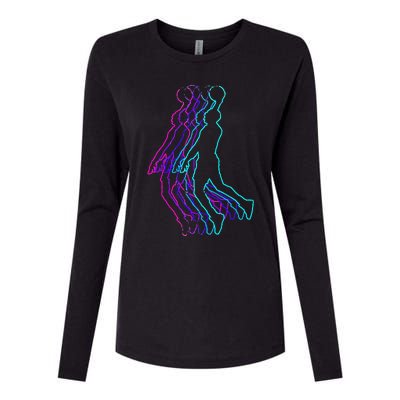 Basketball For Player Slam Dunk Womens Cotton Relaxed Long Sleeve T-Shirt