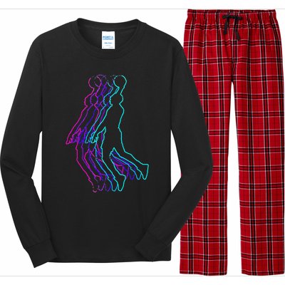 Basketball For Player Slam Dunk Long Sleeve Pajama Set