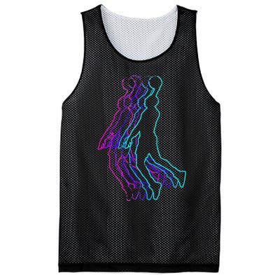 Basketball For Player Slam Dunk Mesh Reversible Basketball Jersey Tank