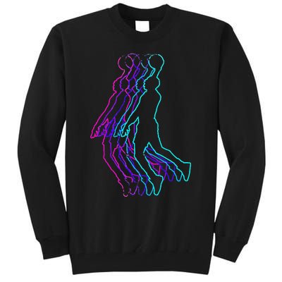 Basketball For Player Slam Dunk Tall Sweatshirt