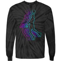 Basketball For Player Slam Dunk Tie-Dye Long Sleeve Shirt