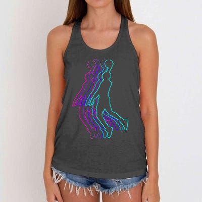 Basketball For Player Slam Dunk Women's Knotted Racerback Tank