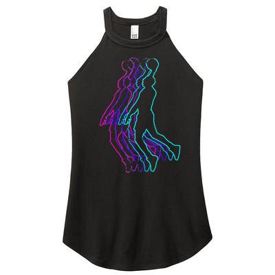 Basketball For Player Slam Dunk Women’s Perfect Tri Rocker Tank