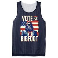 Bigfoot For President Election Vote Sasquatch Usa Flag 2024 Mesh Reversible Basketball Jersey Tank