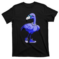 Blue Flamingo Pearls Comma La Kamala Harris 2024 Gift T-Shirt