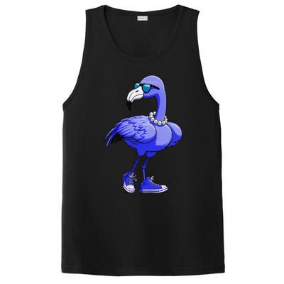 Blue Flamingo Pearls Comma La Kamala Harris 2024 Gift PosiCharge Competitor Tank