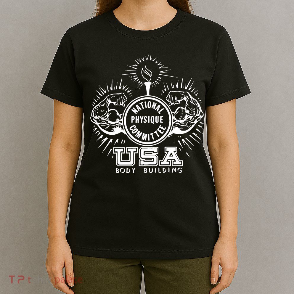Bodybuilding Fitness Palestra USA Body Building T-Shirt