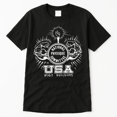 Bodybuilding Fitness Palestra USA Body Building Tall T-Shirt