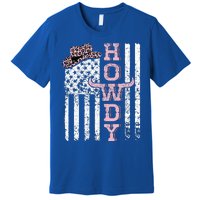 Bigfoot for President Election Vote Sasquatch USA Flag 2024  Premium T-Shirt