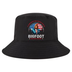 Bigfoot For President Believe Vote Elect Sasquatch Candidate Cool Comfort Performance Bucket Hat