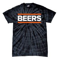 BEERS Funny Party Beer Day Drinking Blue & Orange Tie-Dye T-Shirt